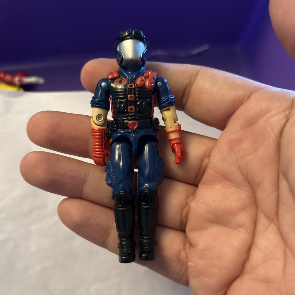 Vintage GI Joe Cobra Viper v1 Action Figure 1986 Hasbro Infantry Army Original